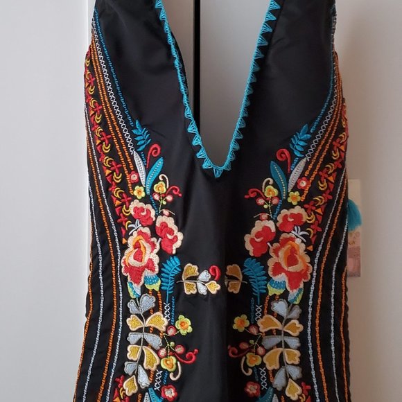 Johnny Was Reeve Plunge one piece suit. - Picture 4 of 5